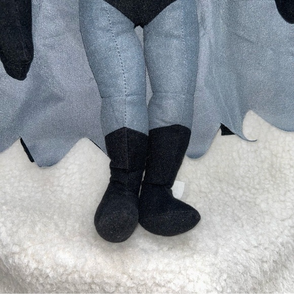 Batman plush doll 17" Justice League plush body plastic head READ - Picture 10 of 15
